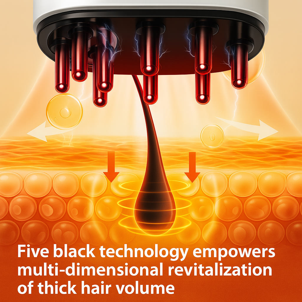 HeadEase™ – Electric Oil Applicator & Scalp Massager (Free Oil + Exclusive Gift for the First Customer Only)