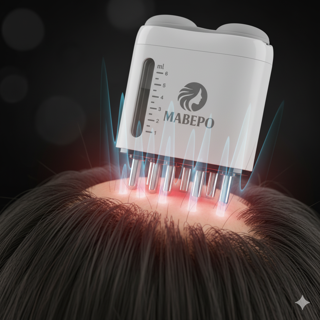 MABEPO™ – Electric Oil Applicator & Scalp Comfort Device