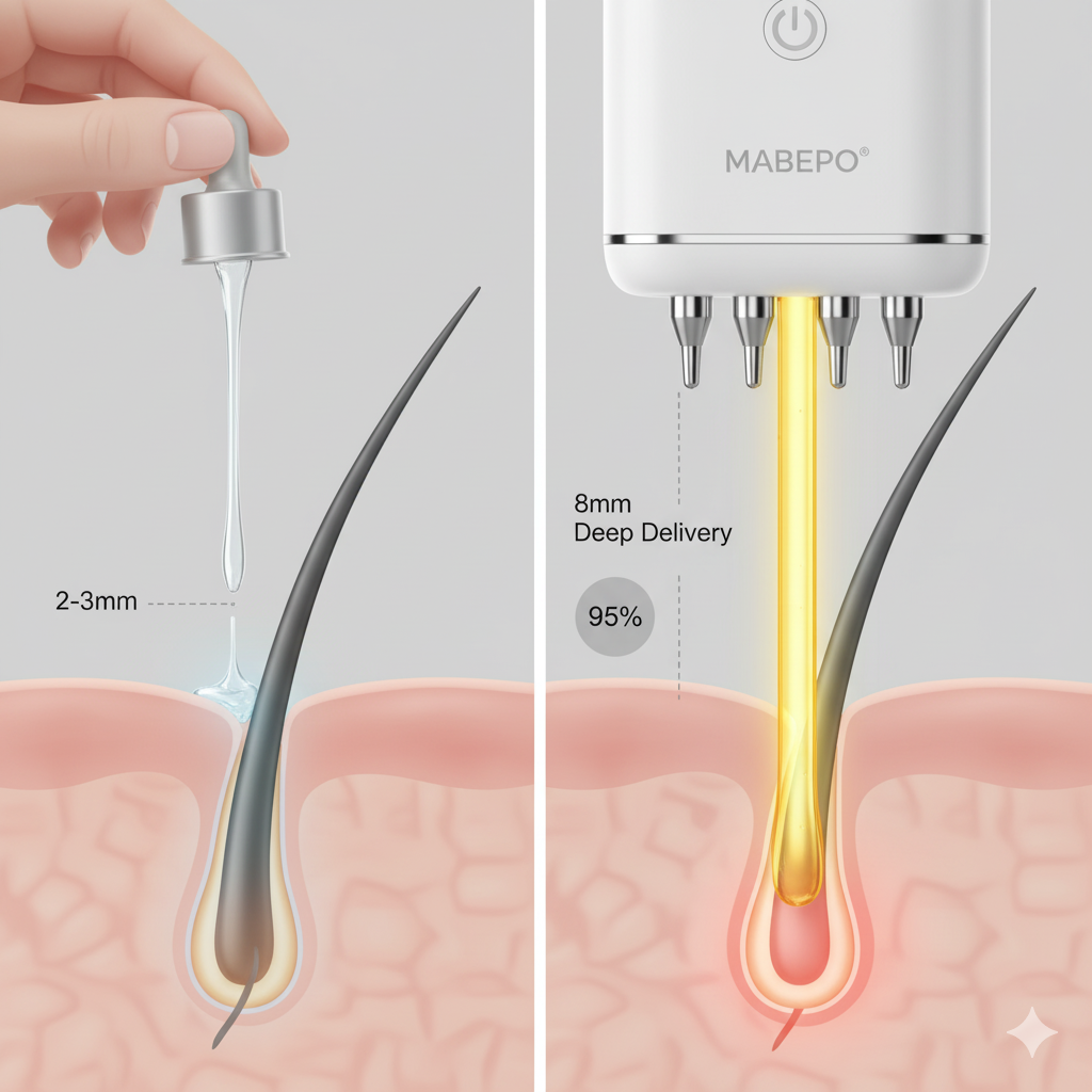MABEPO™ – Electric Oil Applicator & Scalp Comfort Device